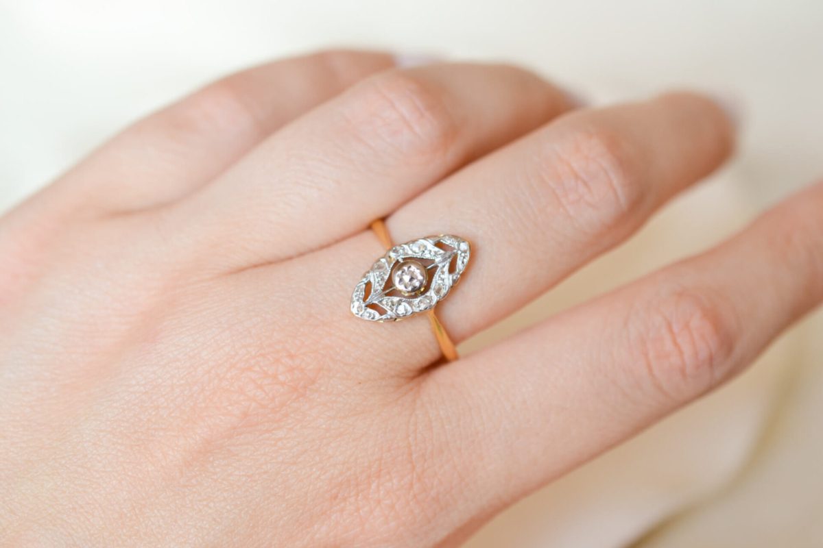 Bague de fiançailles Diamants