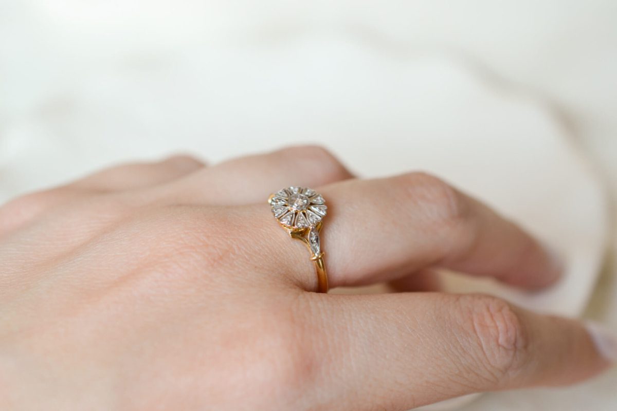 Bague de fiançailles Vintage