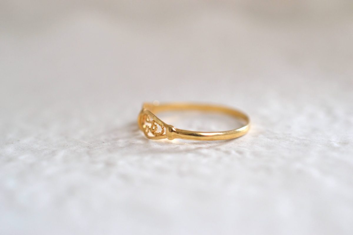 bague arabesques femme