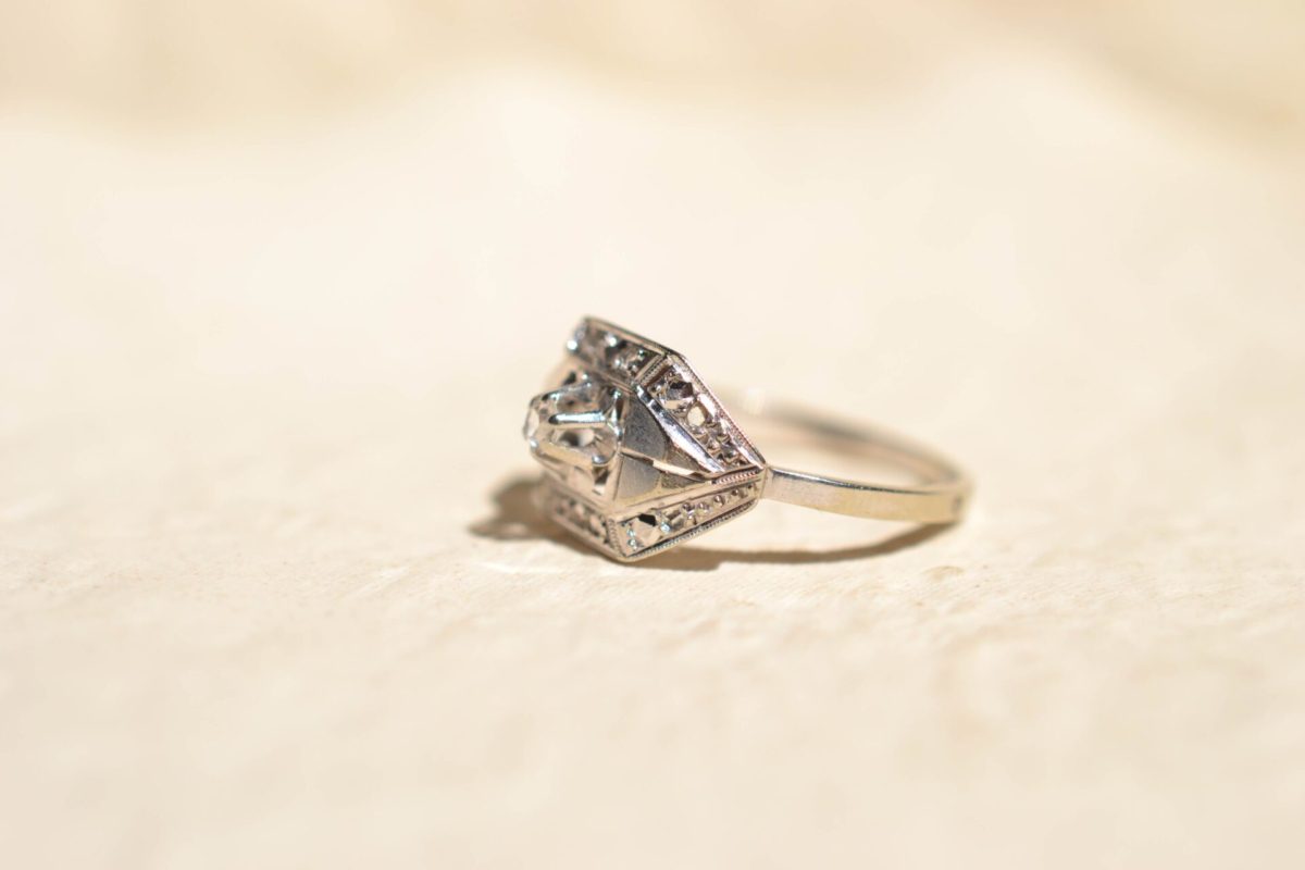 bague art deco ancienne