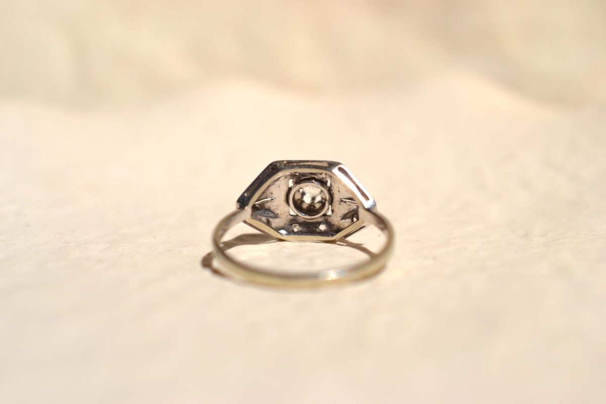 bague art deco vintage