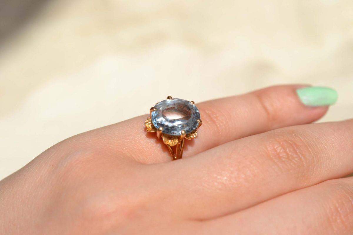 bague cocktail vintage