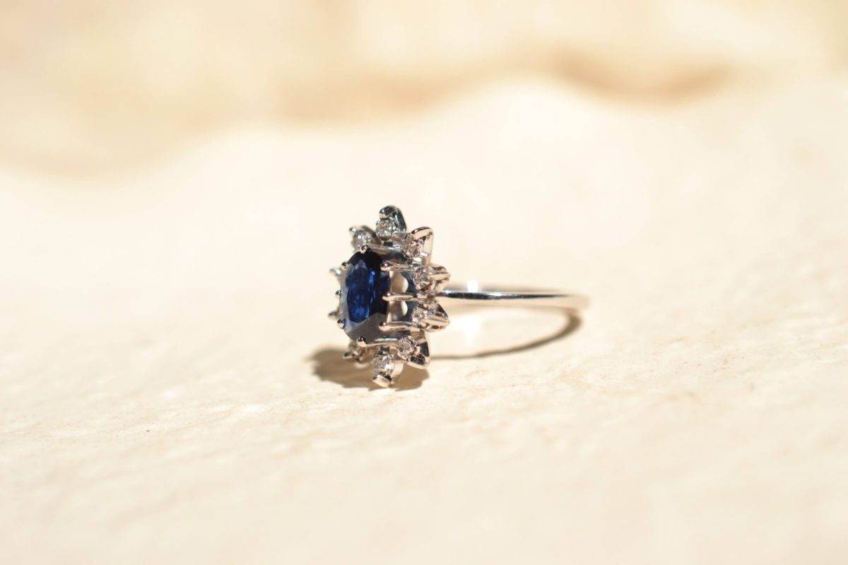 bague de fiançailles marguerite saphir