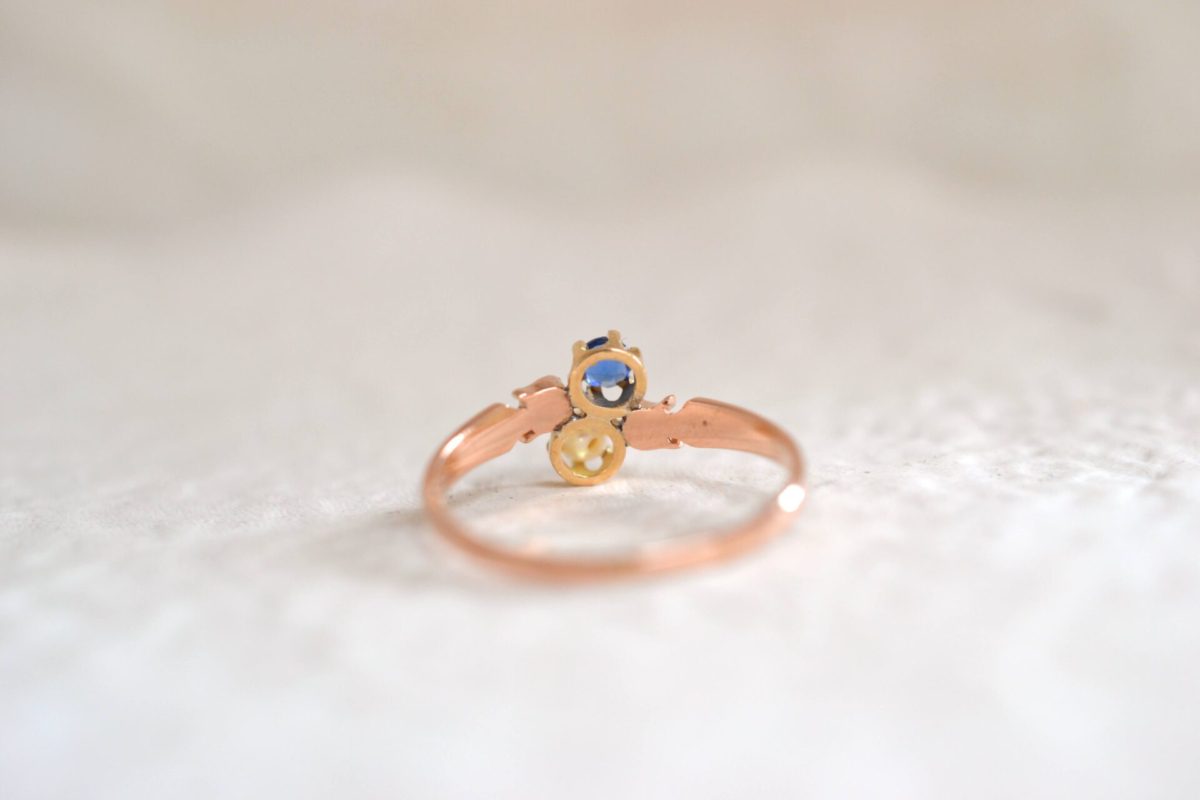 bague de fiancailles toi et moi