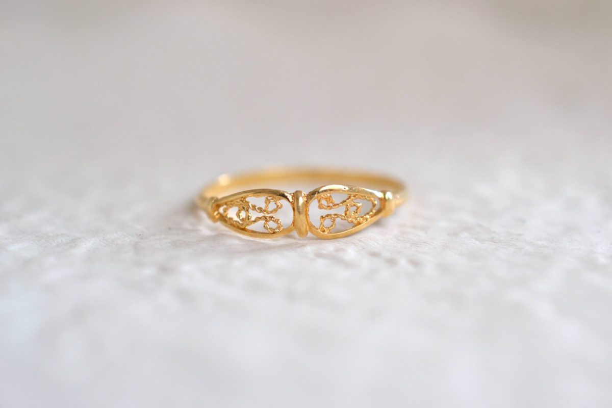 bague filigranes femme