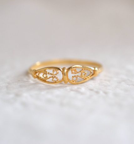 bague filigranes femme