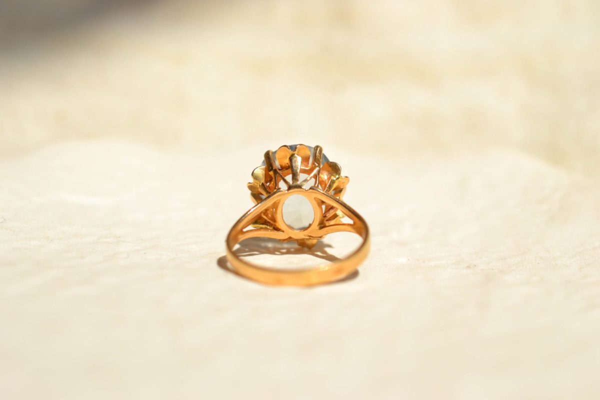 bague spinelle vintage