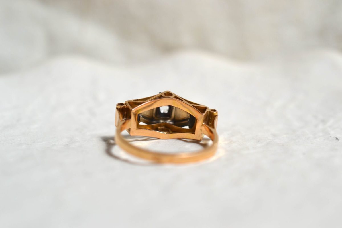 bague art deco 2 ors
