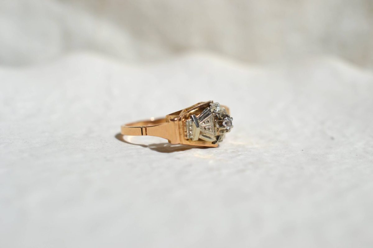 bague art deco ancienne