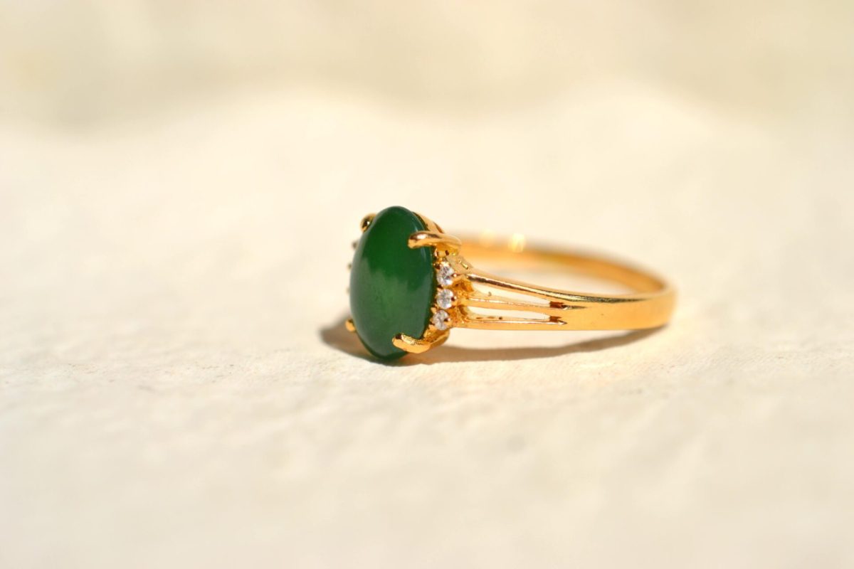bague jade nephrite