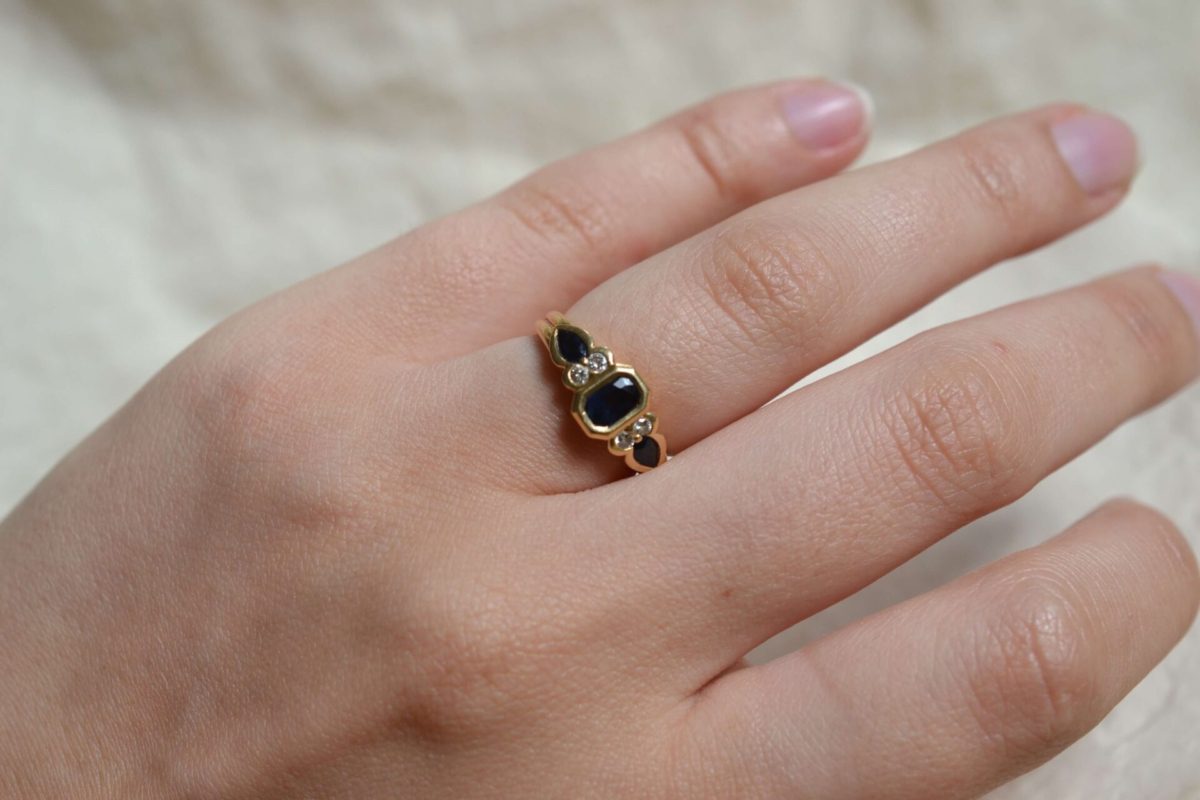bague jarretière ancienne