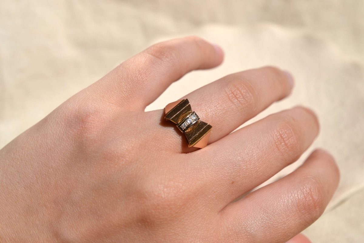 bague tank ancienne