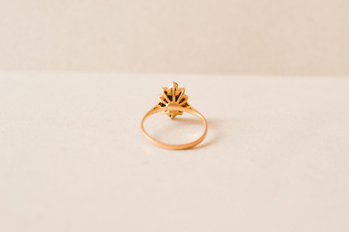 Bague ancienne en Or jaune 18 carats