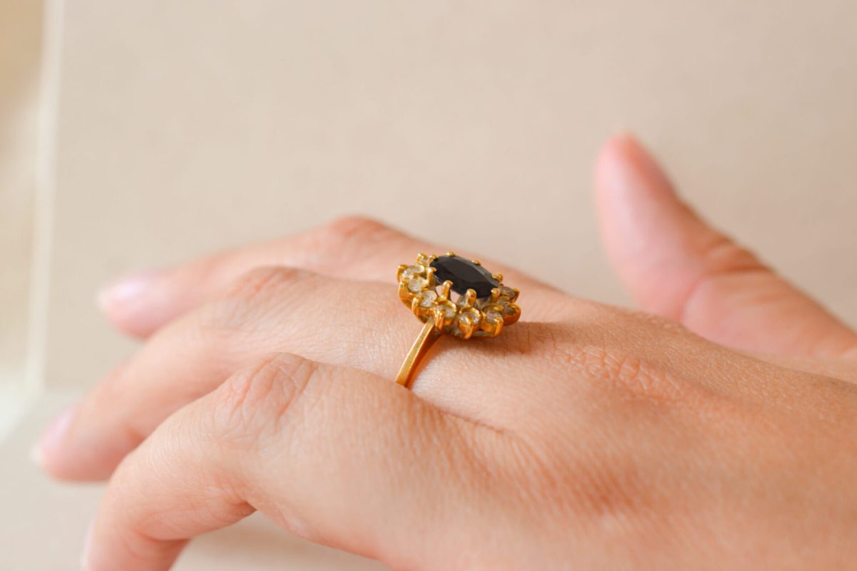 Bague de fiançailles Vintage