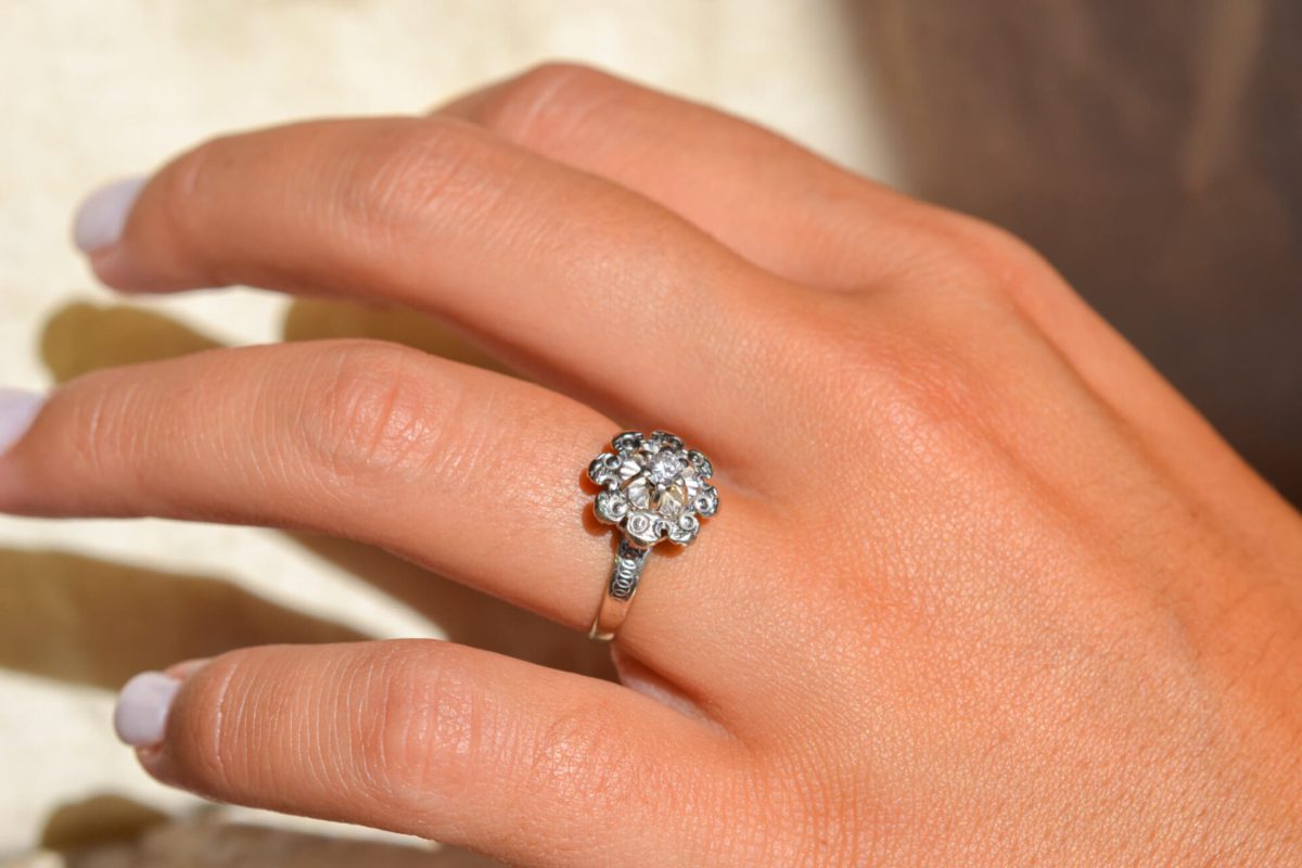 Bague de fiançailles Vintage