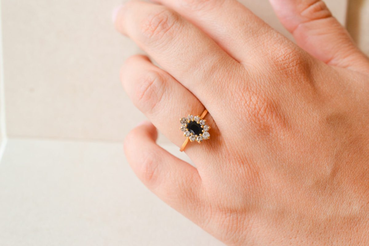 Bague de fiançailles ancienne