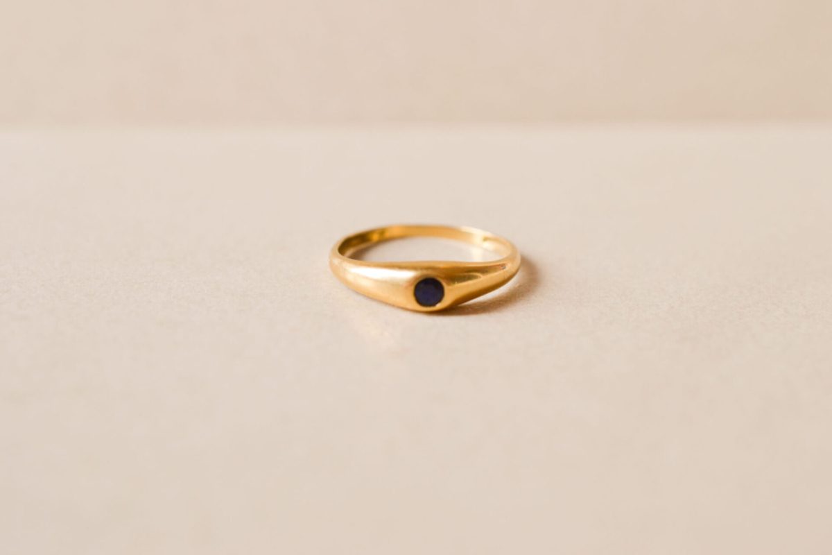 Bague jonc en or 18 carats