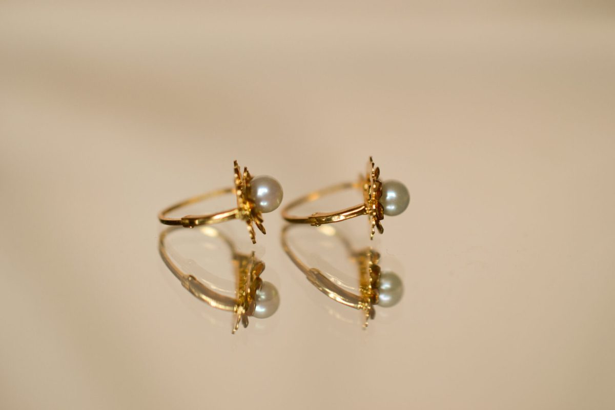 Dormeuses Perles en Or jaune