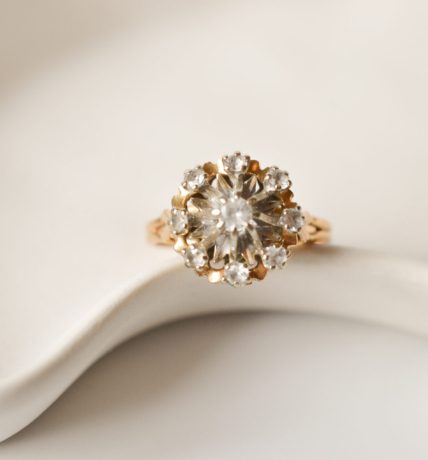 Bague Fleur Oxydes