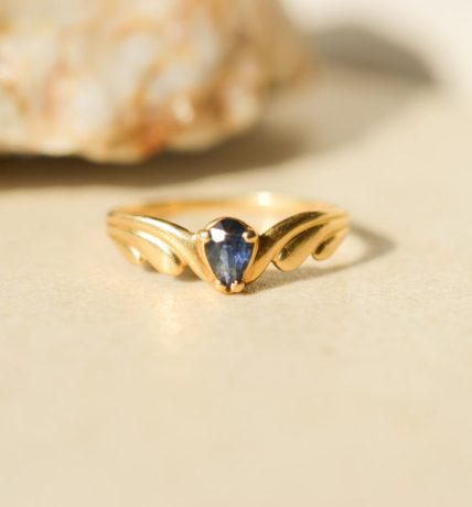 Bague Saphir en Or jaune