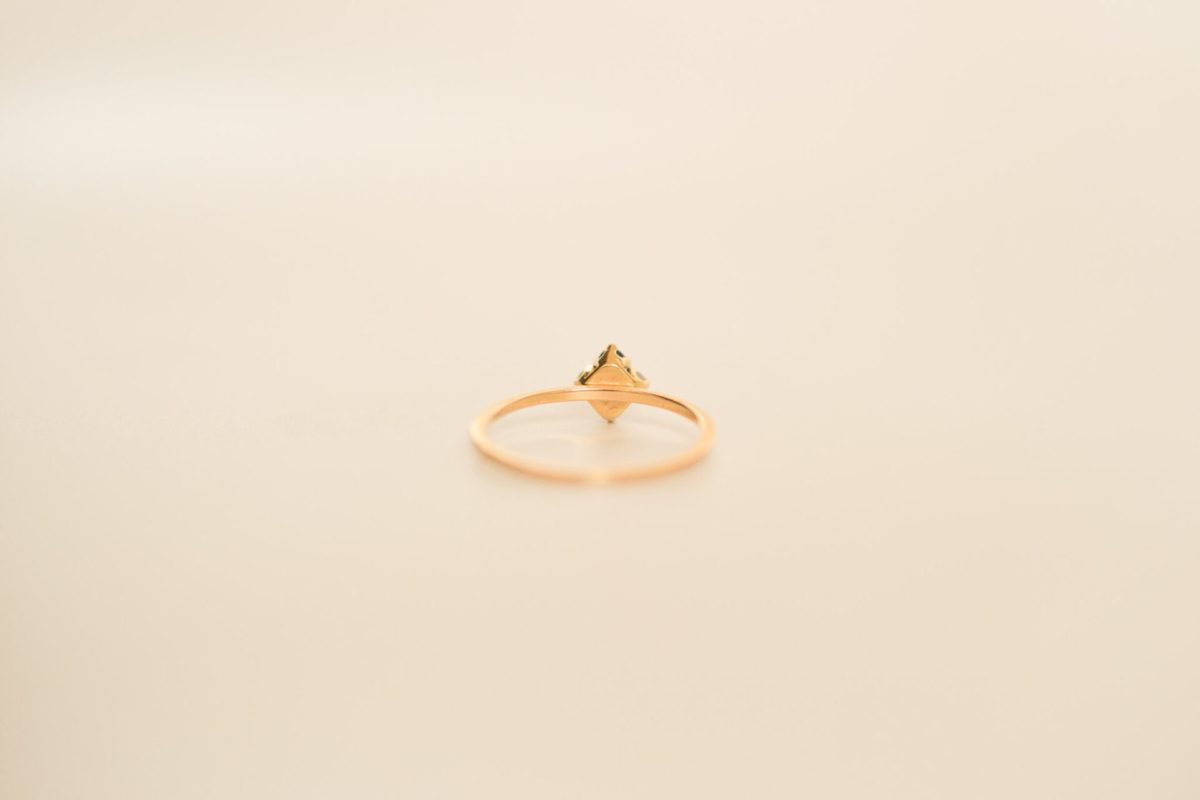 Bague Quatuor Saphirs et Diamants
