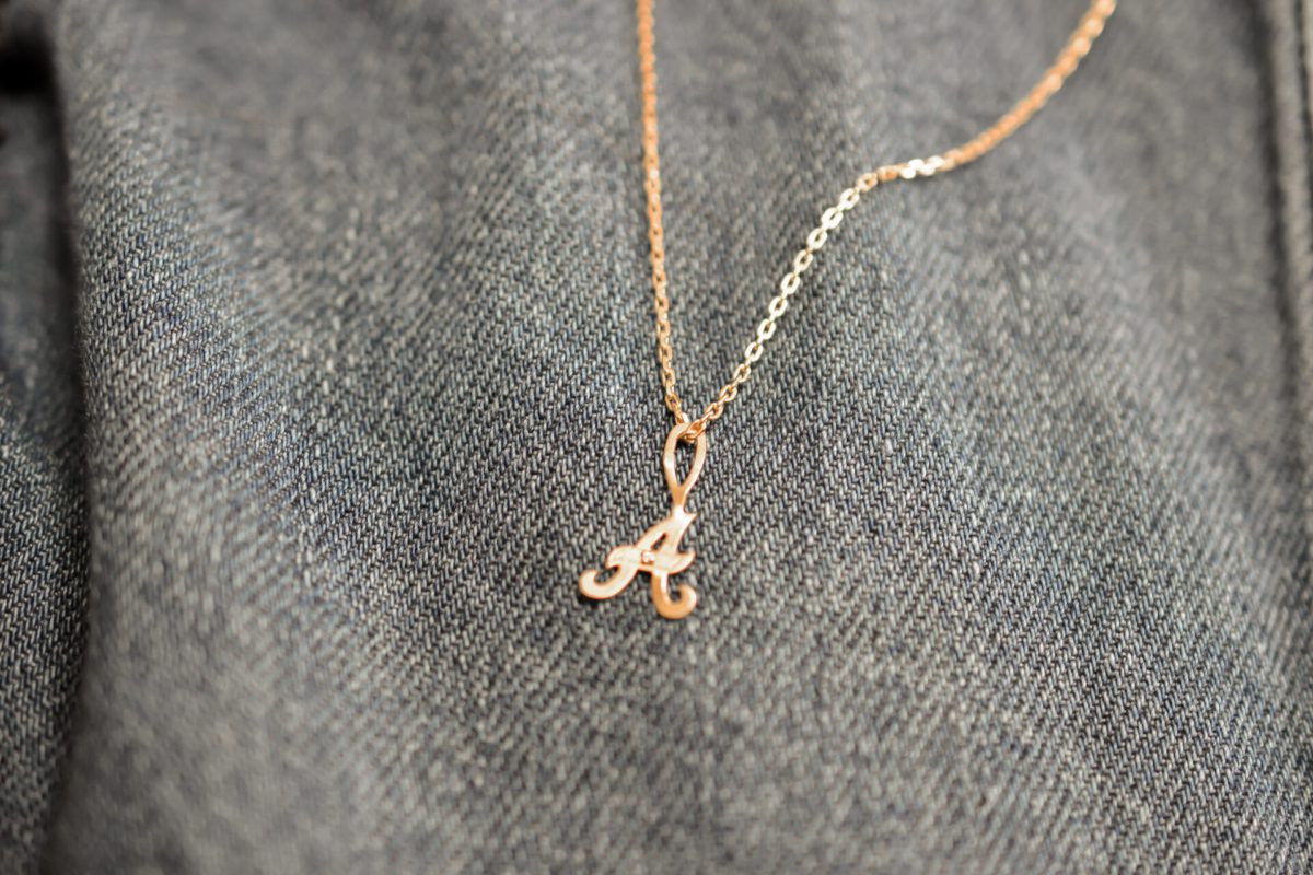 Pendentif A en Or jaune