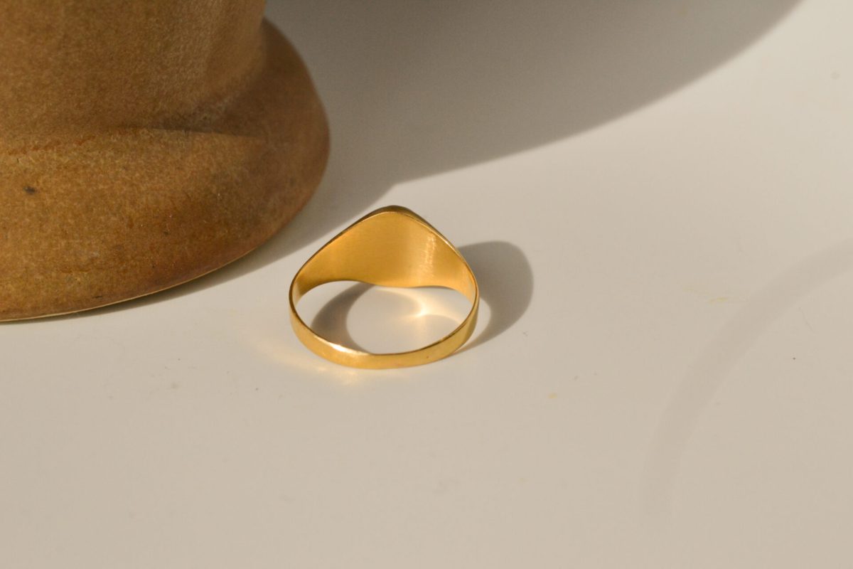 Chevalière Onyx Or jaune