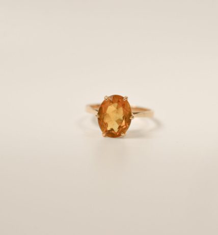 Bague Cocktail Citrine