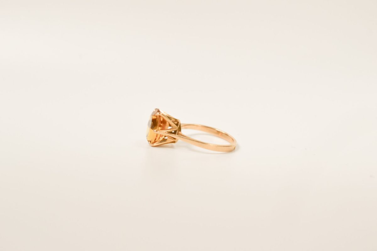 Bague Cocktail Citrine