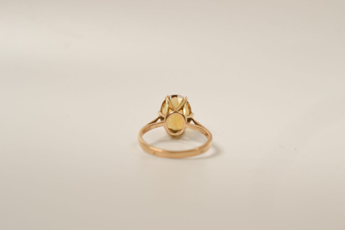 Bague Cocktail Citrine