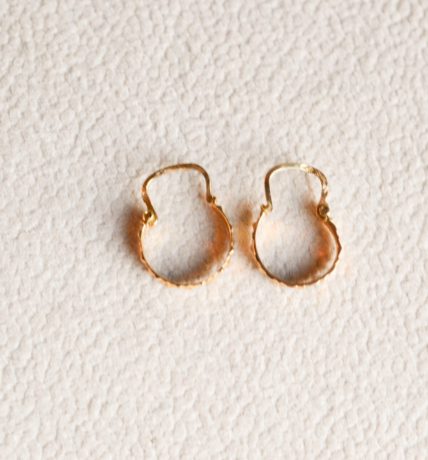 Petites Créoles en Or jaune