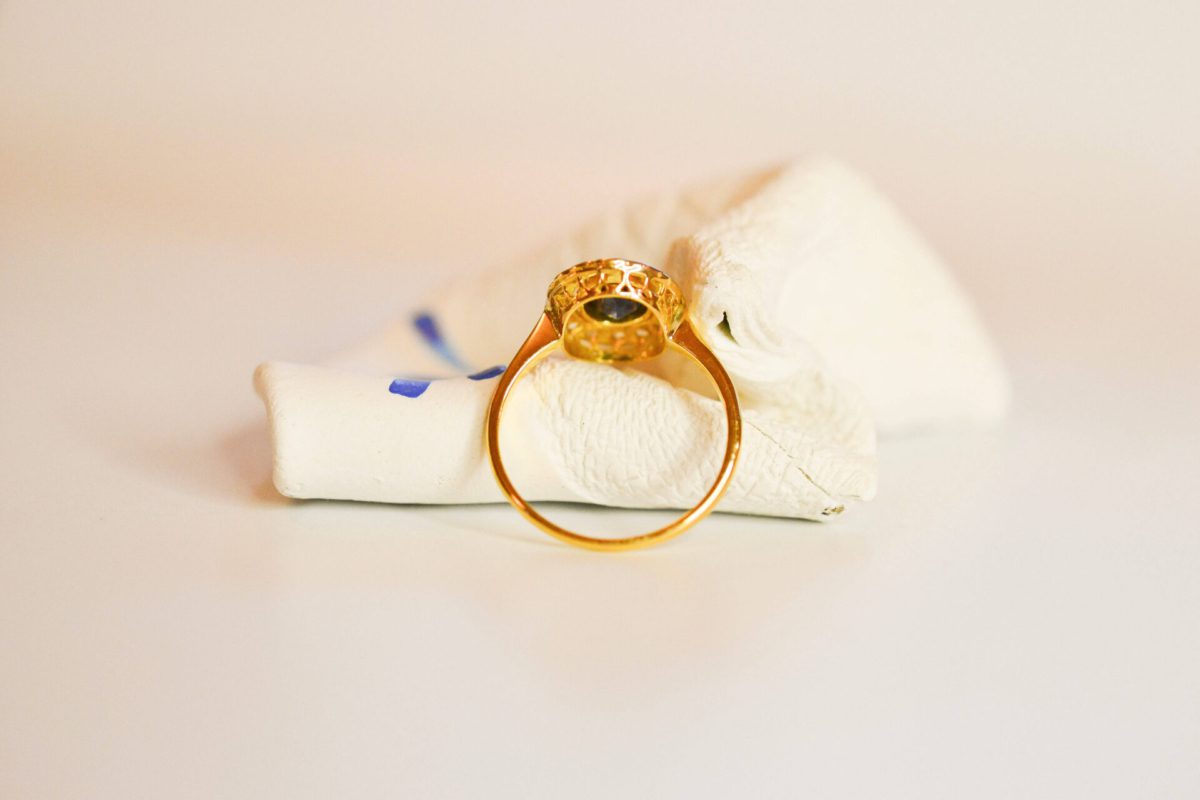 Bague Marguerite Saphir
